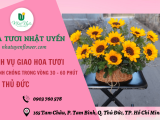 Dịch vụ giao hoa tươi nhanh chóng trong vòng 30 - 60 phút tại Thủ Đức