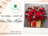 Đơn Vị Thi Công, Thiết Kế, Cung Cấp Hoa Sự Kiện - Hỗ Trợ Tận Nơi TPHCM
