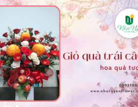 Cung cấp, thiết kế giỏ quà trái cây hoa quả tươi tại Tp. Thủ Đức