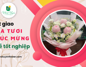 Giao hoa chúc mừng tốt nghiệp nhanh chóng tại Thủ Đức