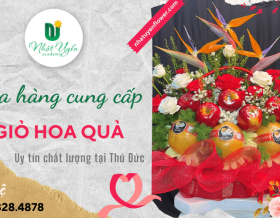 Nhật Uyển Flower - Cửa hàng cung cấp giỏ hoa quả uy tín, chất lượng Thủ Đức