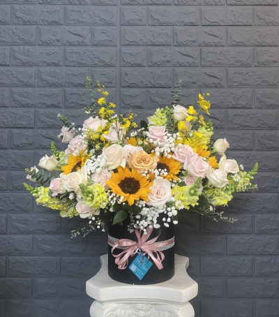 Giỏ Hoa Chúc Mừng HCM-0006