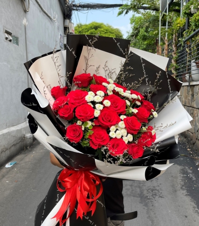 Bó Hoa Hồng Tình Yêu - Bó Hoa Tươi HTY-0128