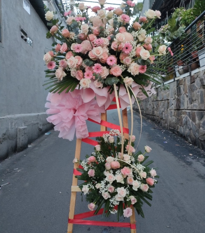 Kệ Hoa Tươi Chúc Mừng KHT-0003