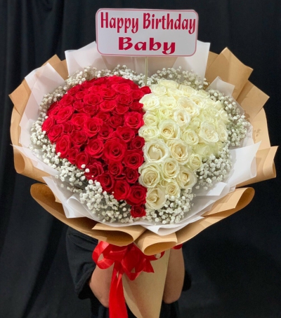 Bó Hoa Hồng Tình Yêu - Bó Hoa Tươi HTY-0022