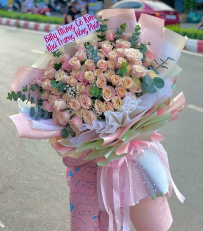 Bó Hoa Chúc Mừng Hoa Khai Trương HCM-0012