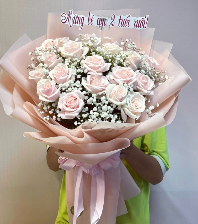 Bó Hoa Tươi - Hoa Chúc Mừng Sinh Nhật HSN-0021
