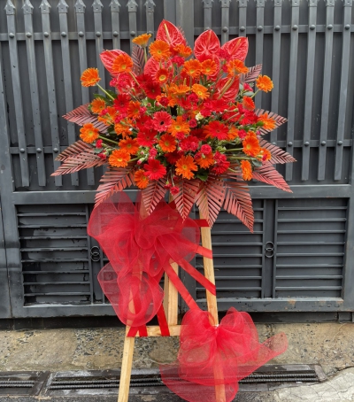 Kệ Hoa Tươi Chúc Mừng - Hoa Tươi Đẹp KHT-0202