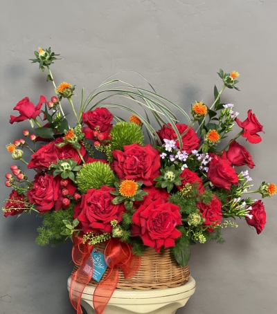 Giỏ Hoa Tươi Chúc Mừng