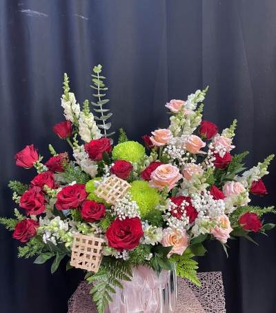 Giỏ Hoa Tươi Chúc Mừng  - 011