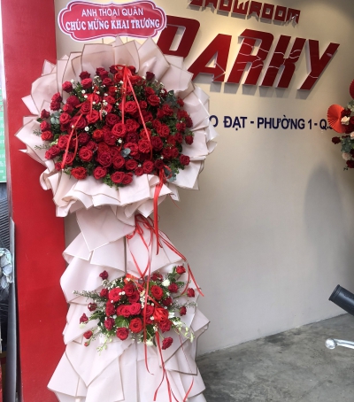 Kệ Hoa Tươi Chúc Mừng - 012