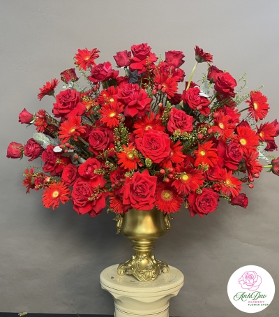 Chậu Hoa Chúc Mừng - 04