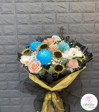 Bó Hoa Chúc Mừng HCM-0004