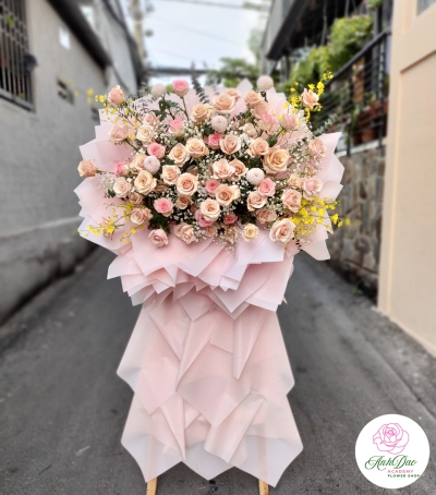 Kệ Hoa Tươi Chúc Mừng KHT-0002