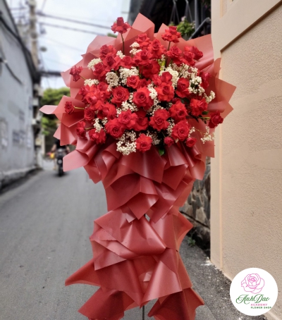 Kệ Hoa Tươi Chúc Mừng KHT-0001