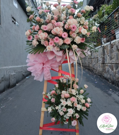 Kệ Hoa Tươi Chúc Mừng KHT-0003