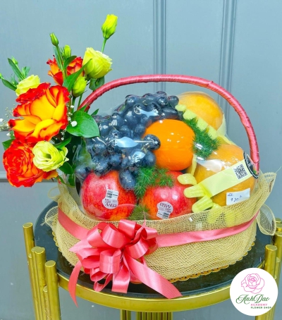 Giỏ Hoa Quả Trái Cây - Giỏ Quà Xinh HX-0007