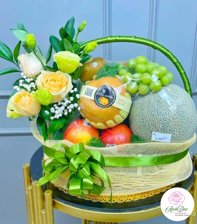 Giỏ Hoa Quả Trái Cây - Giỏ Quà Xinh HX-0008