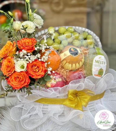 Giỏ Hoa Quả Trái Cây - Giỏ Quà Xinh HX-0011