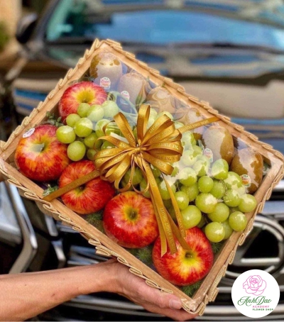 Giỏ Hoa Quả Trái Cây - Giỏ Quà Xinh HX-0001