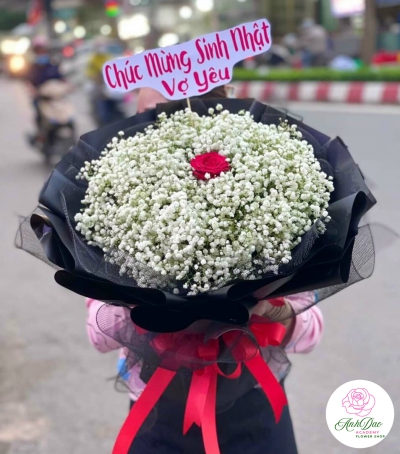 Bó Hoa Tươi - Hoa Chúc Mừng Sinh Nhật HSN-0001