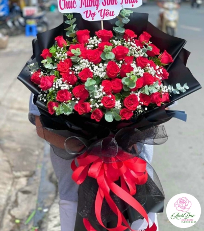 Bó Hoa Tươi - Hoa Chúc Mừng Sinh Nhật HSN-0002