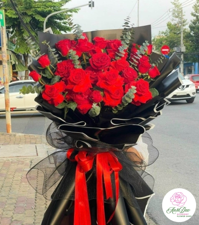 Bó Hoa Hồng Tình Yêu - Bó Hoa Tươi HTY-0018