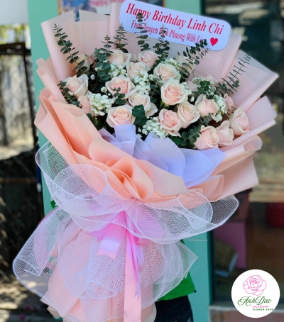 Bó Hoa Tươi - Hoa Chúc Mừng Sinh Nhật HSN-0011