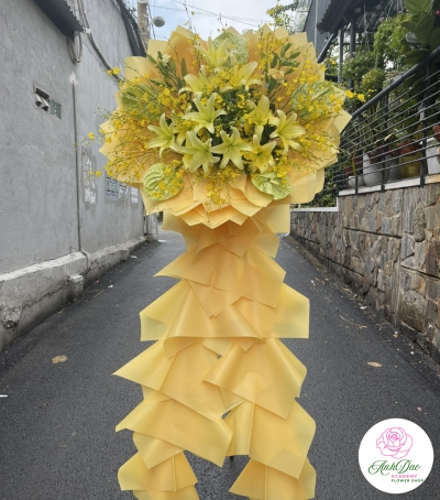 Kệ Hoa Tươi Chúc Mừng - Hoa Tươi Đẹp KHT-0222