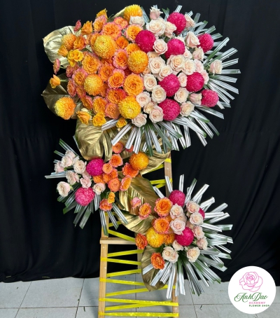 Lãng Hoa Tươi Chúc Mừng HCM-00S2