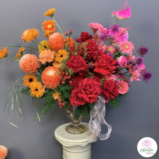 Chậu Hoa Chúc Mừng - 03