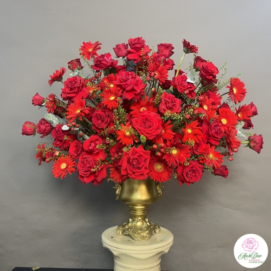 Chậu Hoa Chúc Mừng - 04