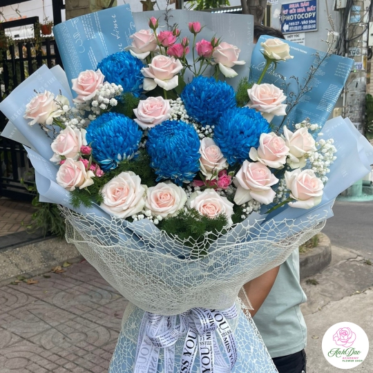 Bó Hoa Tươi - Hoa Chúc Mừng Sinh Nhật HSN-0207