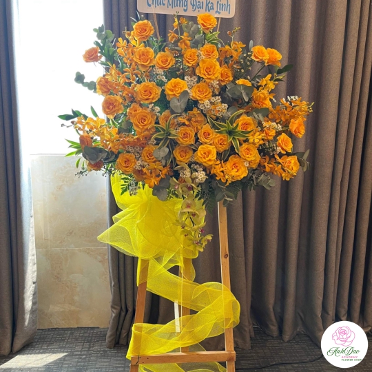 Kệ Hoa Tươi Chúc Mừng KHT-0007