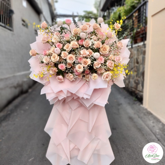 Kệ Hoa Tươi Chúc Mừng KHT-0002