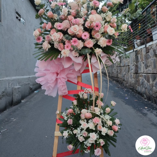 Kệ Hoa Tươi Chúc Mừng KHT-0003