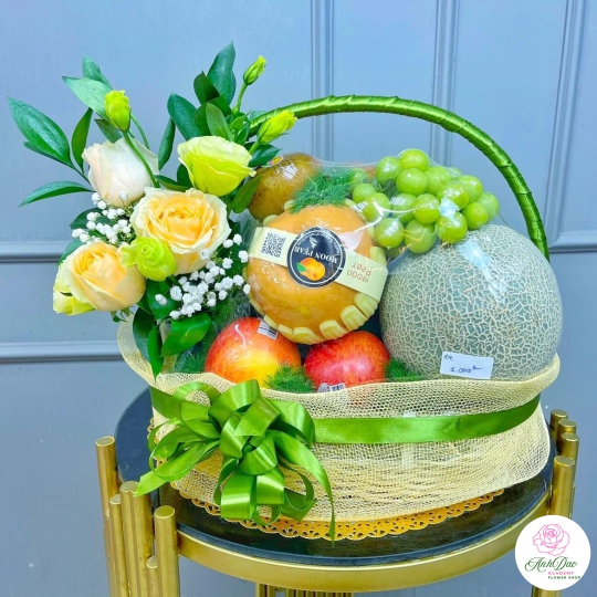 Giỏ Hoa Quả Trái Cây - Giỏ Quà Xinh HX-0008