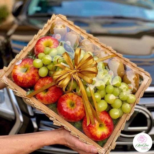 Giỏ Hoa Quả Trái Cây - Giỏ Quà Xinh HX-0001