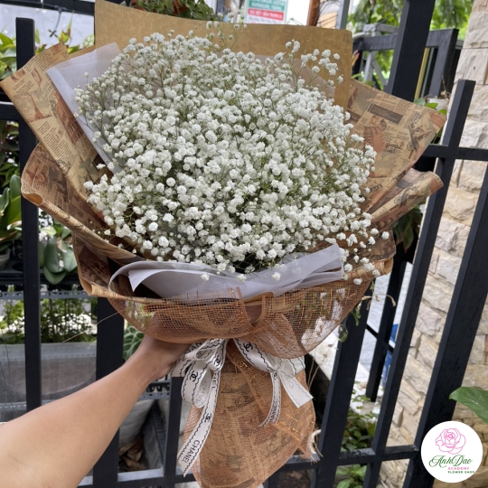 Bó Hoa Baby Chúc Mừng Tốt Nghiệp HBB-0002