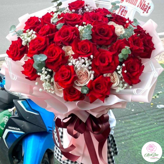 Bó Hoa Tươi - Hoa Chúc Mừng Sinh Nhật HSN-0003