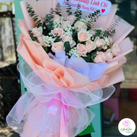 Bó Hoa Tươi - Hoa Chúc Mừng Sinh Nhật HSN-0011