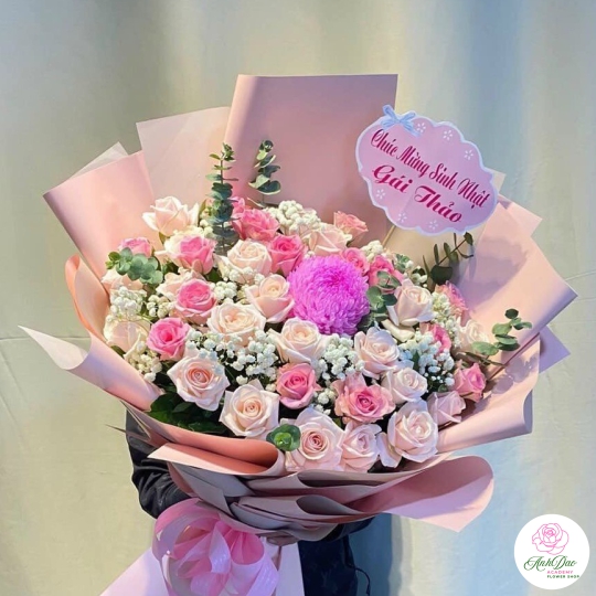 Bó Hoa Tươi - Hoa Chúc Mừng Sinh Nhật HSN-0201