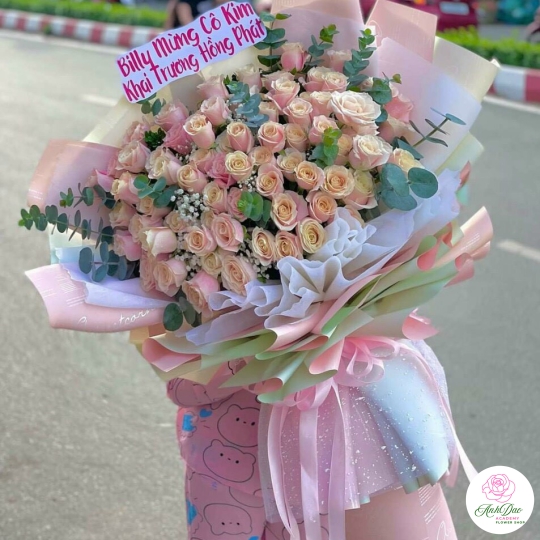 Bó Hoa Chúc Mừng Hoa Khai Trương HCM-0012