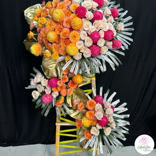 Lãng Hoa Tươi Chúc Mừng HCM-00S2