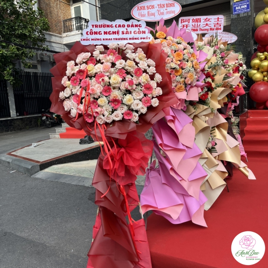 Kệ Hoa Tươi Chúc Mừng - 01