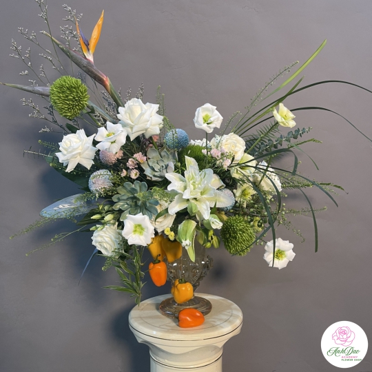 Giỏ Hoa Tươi Chúc Mừng - 06